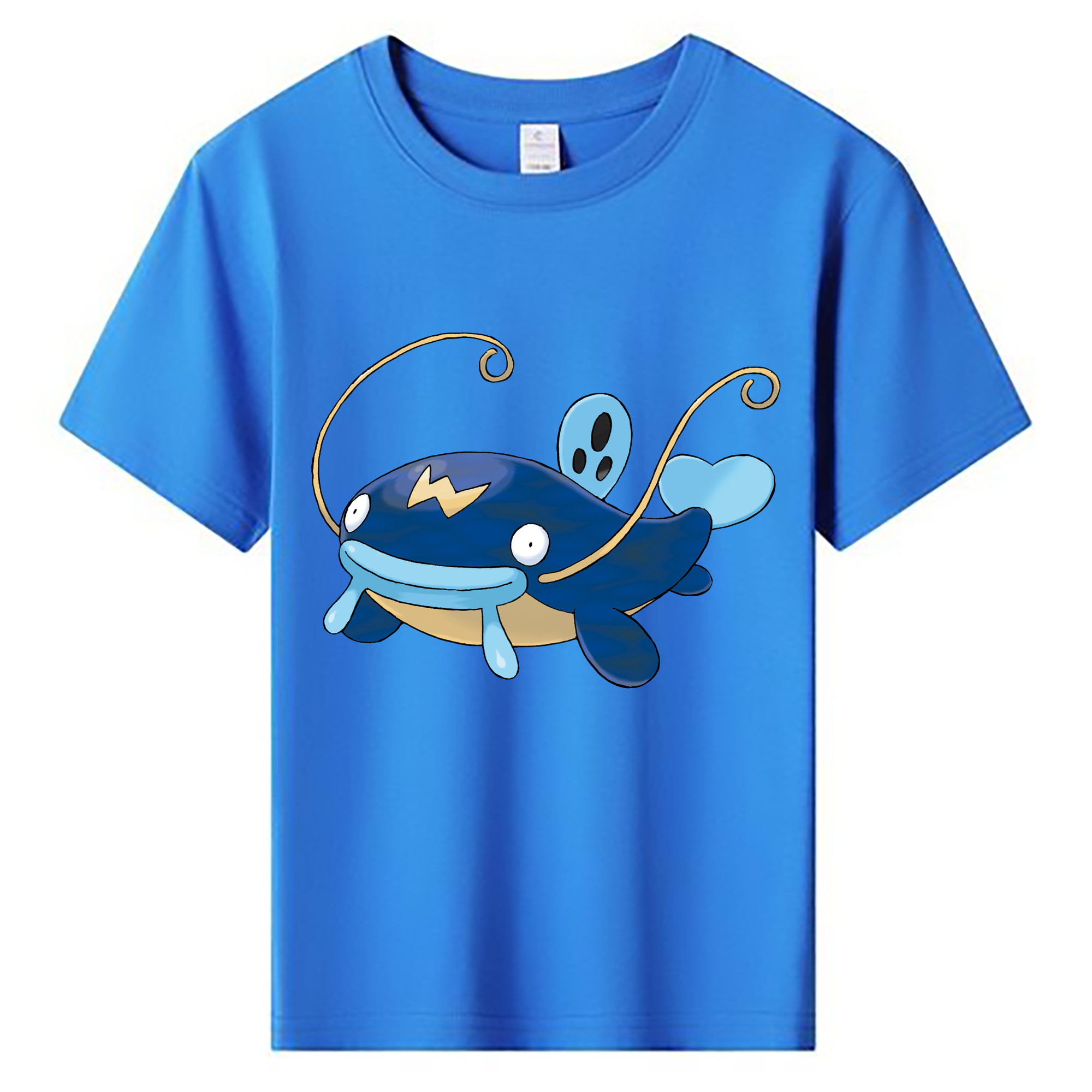 （画像用） ポケットモンスター Pokémon 綿100％キッズTシャツ（フロントプリント）